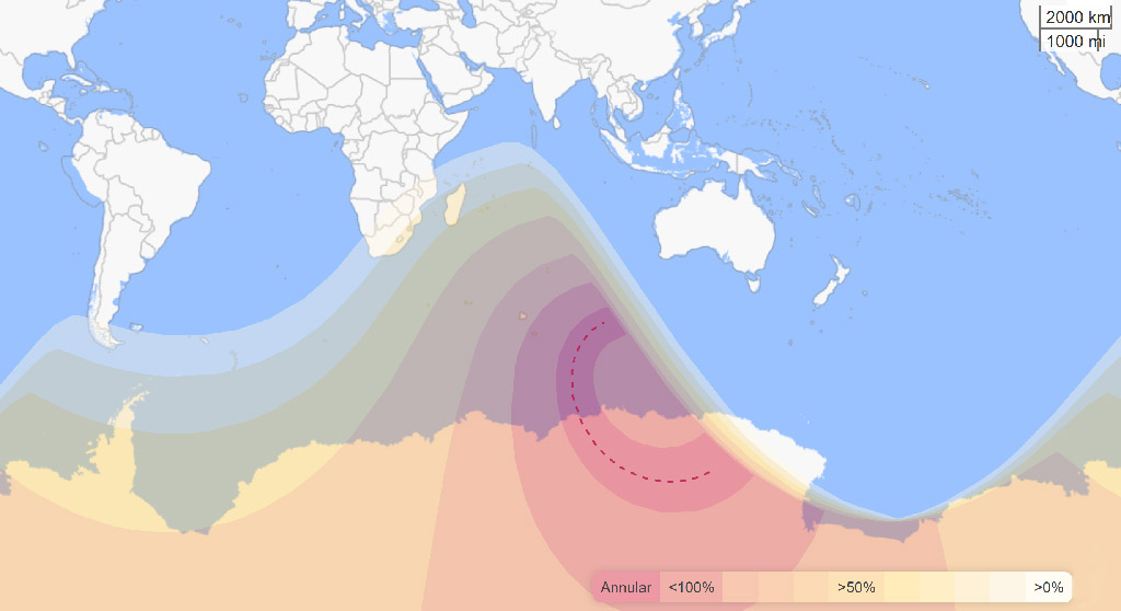 The next solar eclipse: February 17, 2025